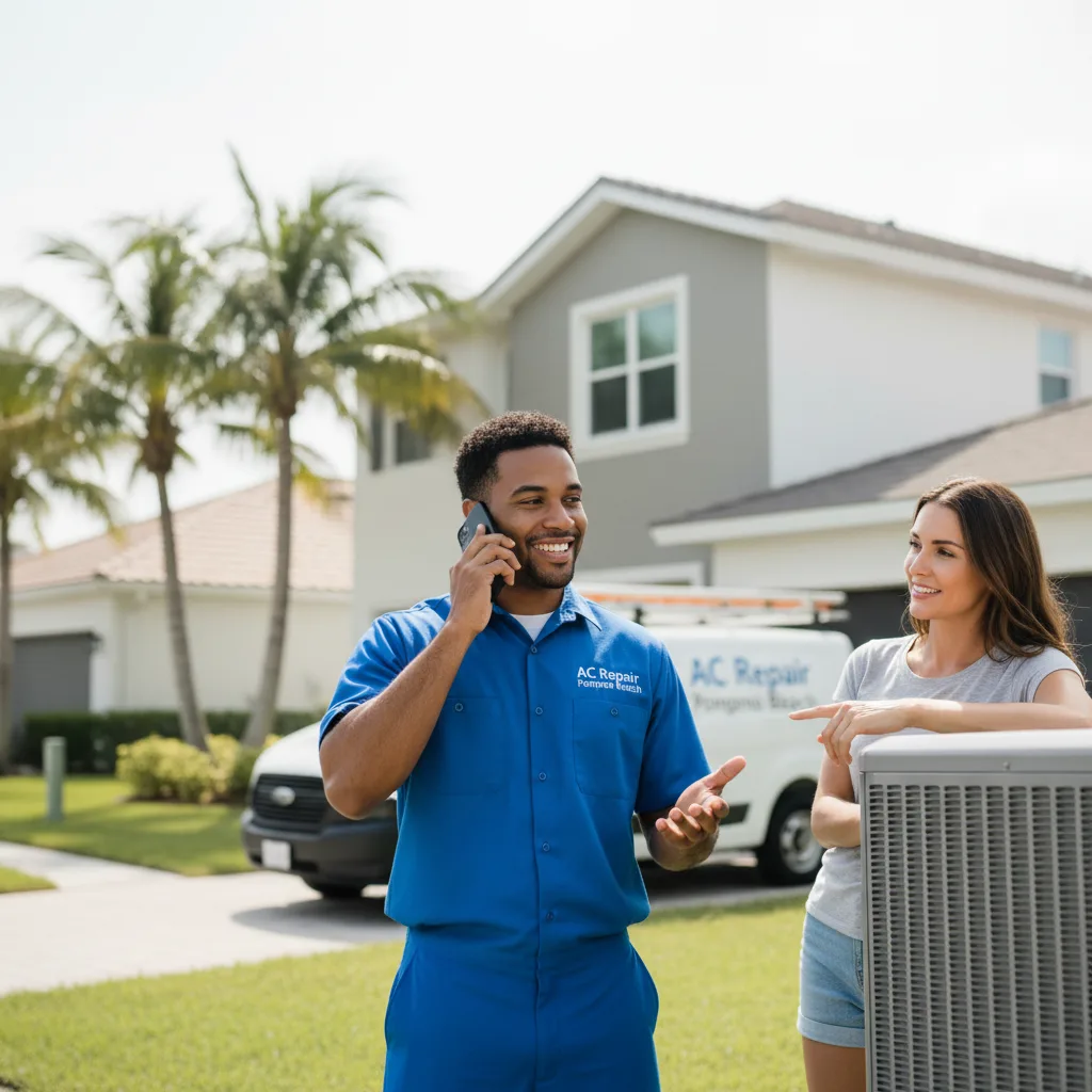 AC Repair Pompano Beach customer support in Brightwaters